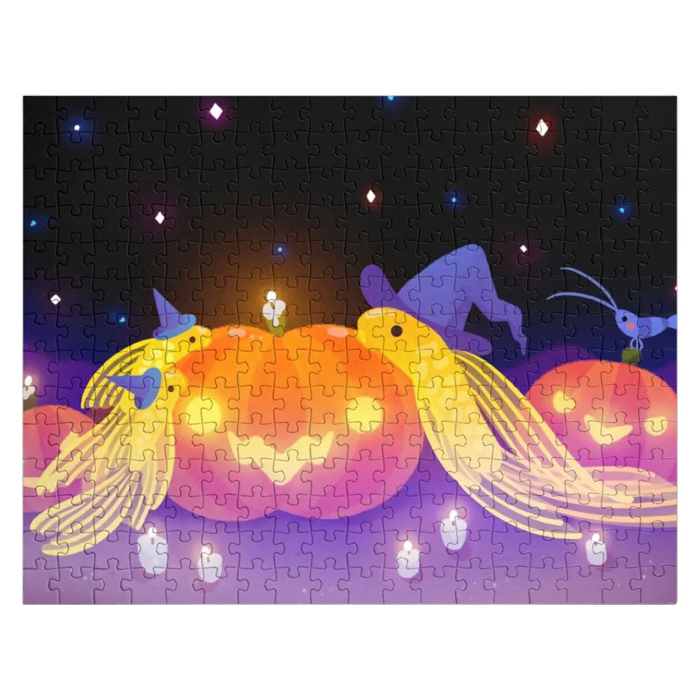 Halloween pleco Puzzle Jigsaw drewniana nazwa Puzzle Anime Puzzle Jigsaw spersonalizowany prezent żonaty