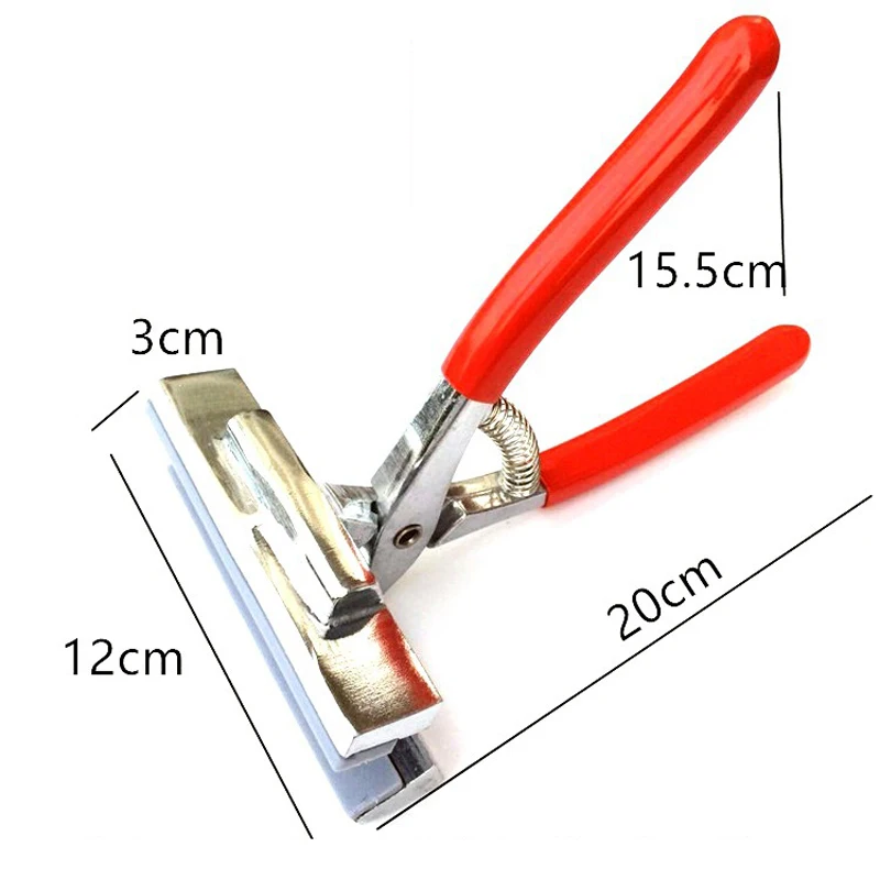 1PC12CM Width Clamp Mouth Cloth Pliers For Advertising Painting Stretch Enlarged Tool Painting Pliers Household Hand Tools