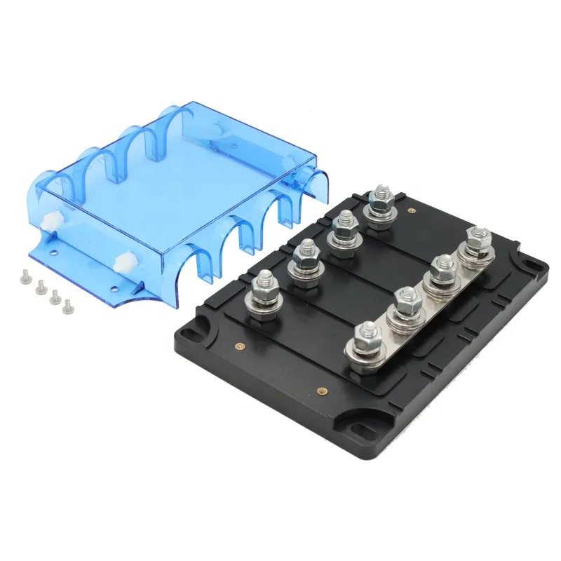 DC 32V 300A 4 Way ANL Fuse Holder Bolt Down Fuse Box view 2