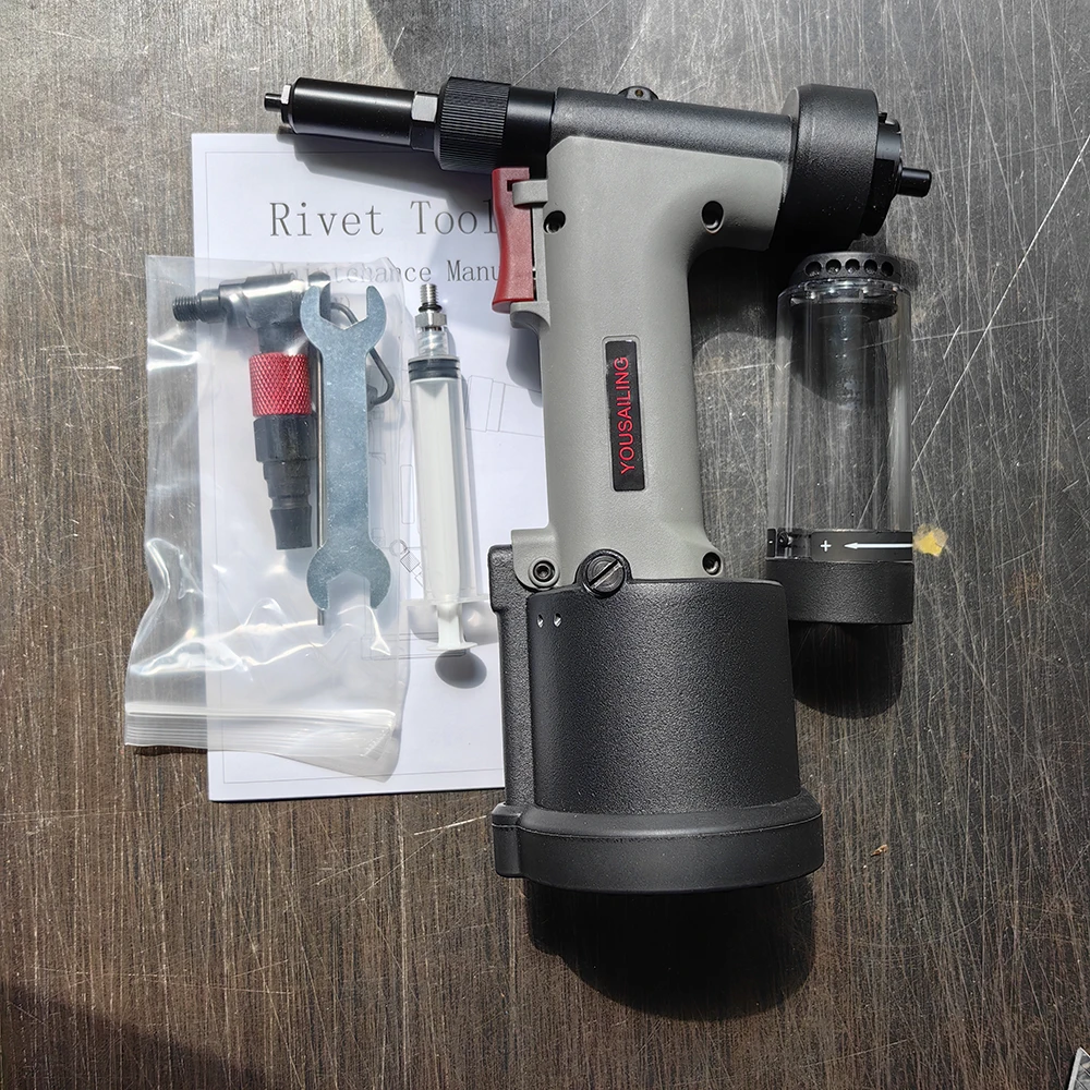 Pistola per rivettatrice idraulica pneumatica di qualità YOUSAILING 2.4 3.2 Pistole per rivetti sottovuoto da 4,0 mm Piccolo strumento per corpo leggero