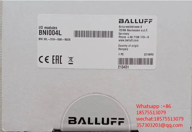 

New Original BALLUFF Sensor BNI004L BNI I0L-310-000-K025