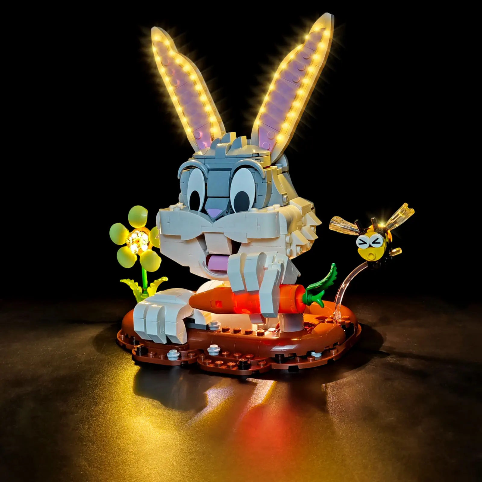 

LYBMTWF LED Lighting Kit Compatible with Lego 40920 Bugs Bunny Building Blocks (NOT Include The Model Bricks)