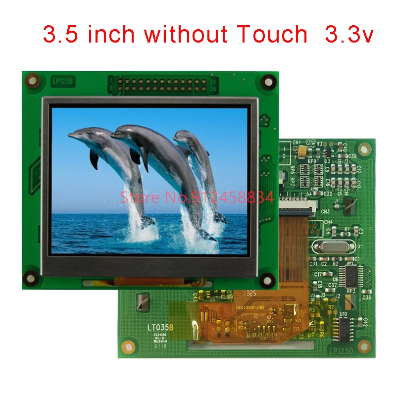 Écran LCD TFT avec contrôleur d'écran tactile, 3.5 ", 320x240, interface MCU 8 bits, 3.3V ou 5.5V