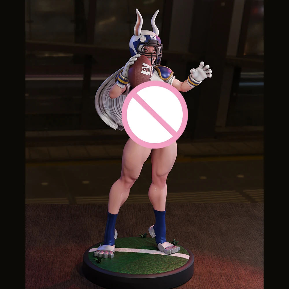 

1/24 3d Print Model Kit American Rugby Football Mirko NSFW Anime Figure Model Kit DIY Miniature Reduction Statue Unpainted Toys