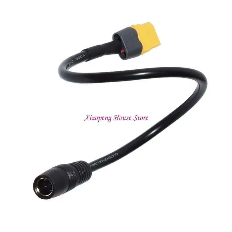XT60 to DC8mm Connection Cable Copper 14AWG Power Cable for Solar Panel 77JC