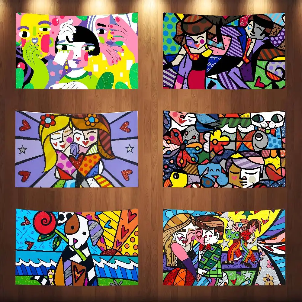 B-Britto Anime-Flagge, Flaggen, Raumdekoration, Outdoor-Dekorationen, personalisierte Gegenstände, Flaggen für Schlafzimmer, Zuhause, lustig