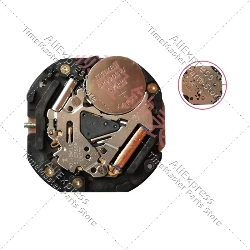 Japan original VX3TE movement 6 hands movement multifunction quartz watch movement VX3T machine watch accessories