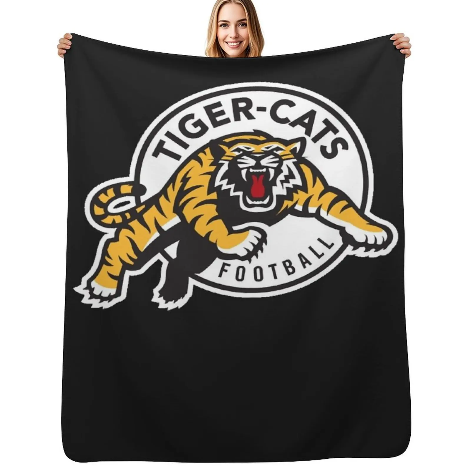 

Hamilton tiger cats cfl logo Throw Blanket Moving Winter beds Tourist Blanket