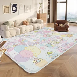 Cartoon Pink Sumikko Gurashi  Floor Mat Floor Mat INS Style Soft Bedroom Floor House Laundry Mat Anti-skid Household Carpets