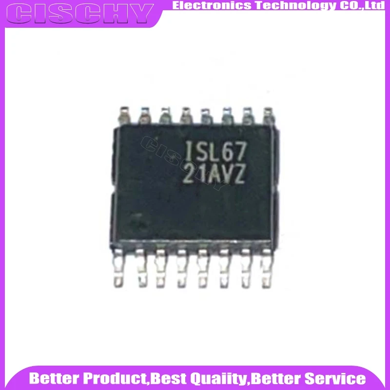 10PCS/lot ISL6721AVZ TSSOP ISL6721AV 6721AV TSSOP-16 In Stock