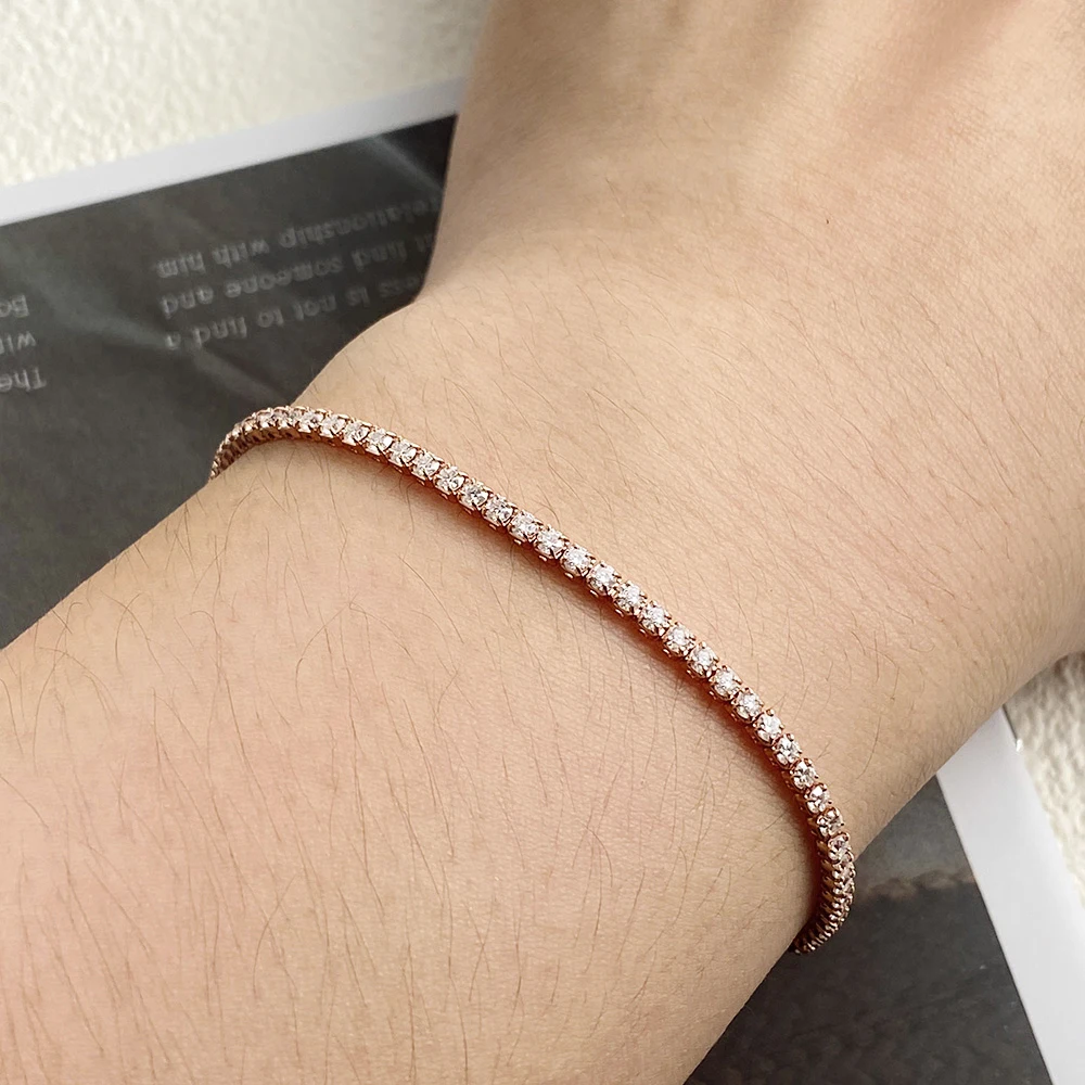 Thumbnail 3 - #48 Latest Moissanite Tennis Bracelets Offers