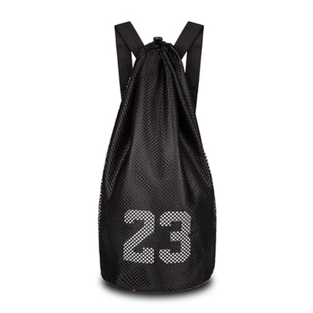 Basketball Storage Bag Large Capacity Volleyball Football Shoulder Bag Portable Camping Sports Training Beam Drawstring Backpack