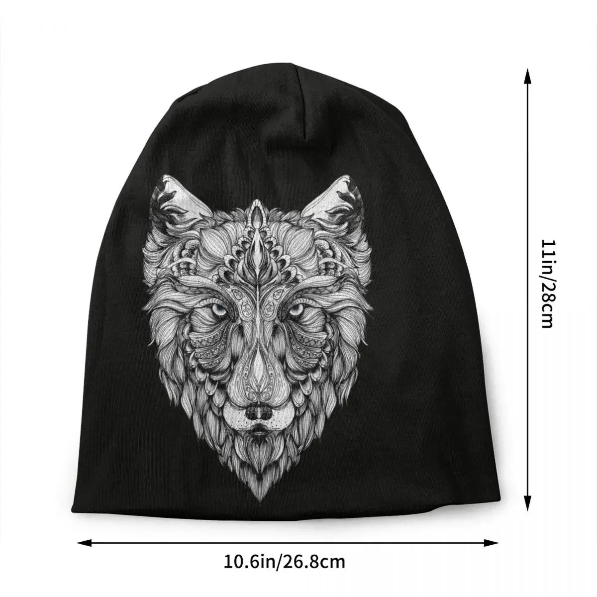 Classic Siberian Husky Dog Art Bonnet Hats Cool Knit Hat For Men Women Winter Warm Animal Skullies Beanies Caps