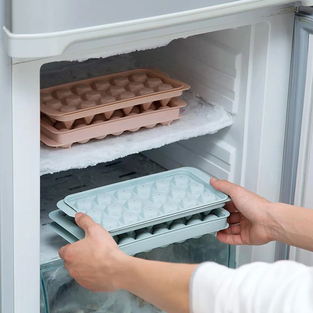 

Alipis 4Pcs Silicone Mold Ice Maker Tray for Whisky Cocktail Ice Making Supply Plastic Puck Freezer Tool