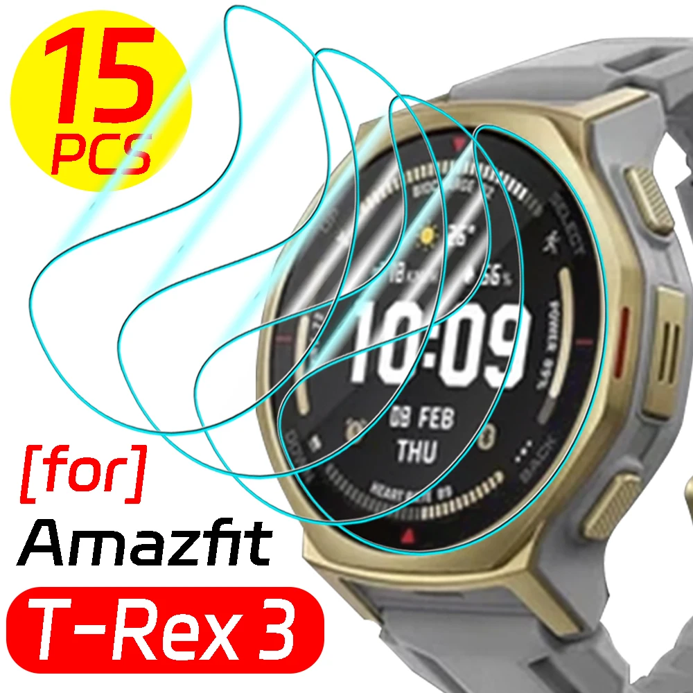 

Soft Hydrogel Films Screen Protector for Huami Amazfit T REX 3 Clear Full Cover Flim for Amazfit T-Rex 3 Smartwatch Accessories