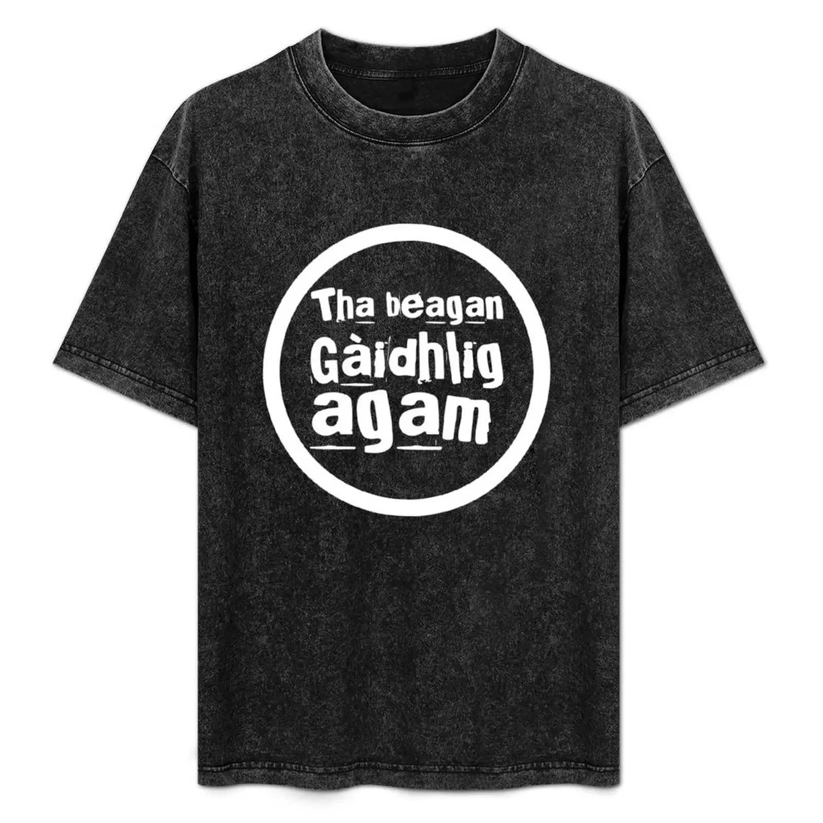 

Tha beagan Gaidhlig agam (White) T-Shirt Casual Everyday Wear T-Shirt