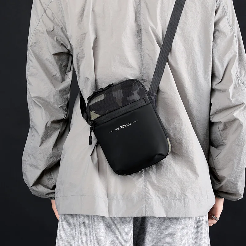New fashion shoulder bag for men business leisure simple nylon waterproof diagonal cross bag