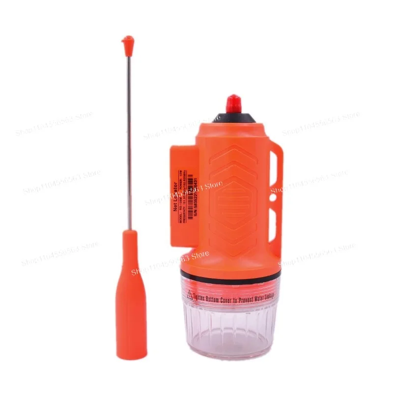 RS108M 10W AIS Net Locator, Long Working Time GPS Buoy Tracker for Fishing, High Precision Fast Positioning AIS Equipment