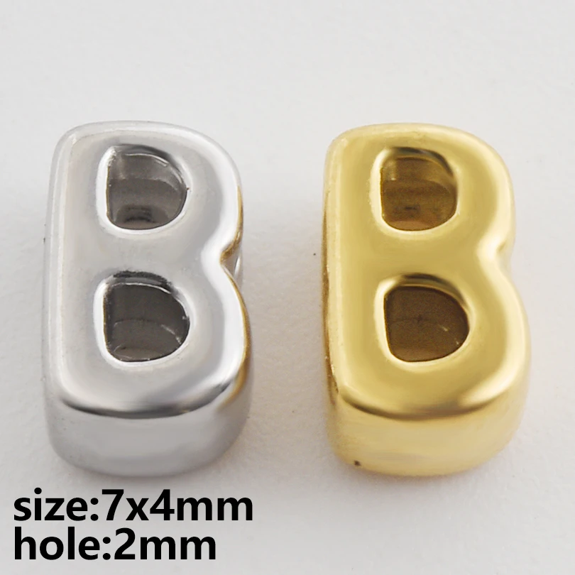 8-26 teile/los Exquisite Kompakte Edelstahl 26 Buchstaben A-Z Charm Anhänger Schmuck Machen Handwerk Diy Halskette Armband Zubehör – Detail 3