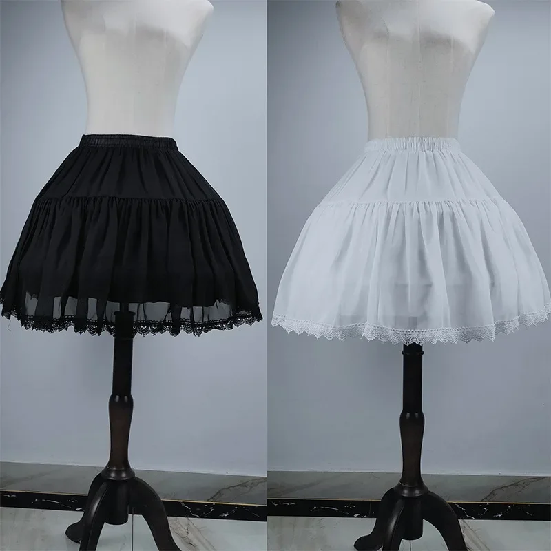 

Lolita Daily Cool Fishbone Crinoline Lolita Adjustable Violence Slip Dress Soft Girl Skirt Cosplay
