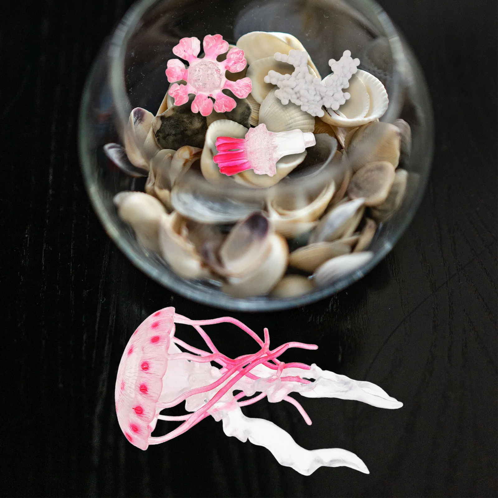 1 set 1 set cyclus peuter voor kinderen onderwijskunde kit plastic zeedieren decor speelgoed dieren figuren handwerk