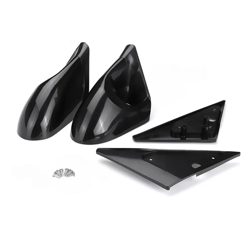 NEW-For JDM Racing Rearview Mirror For Civic Adjustable Spoon For Civic Spoon For Civic 1 Pair Rearview Mirror