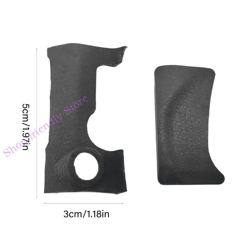 ฝาครอบด้านหลังนิ้วหัวแม่มือด้านหลังจับหนัง PU สำหรับ D200 Thumb PU หนังแผ่นซ่อมชิ้นส่วนฝาครอบชุดกล้องเปลี่ยนส่วนกล้อง