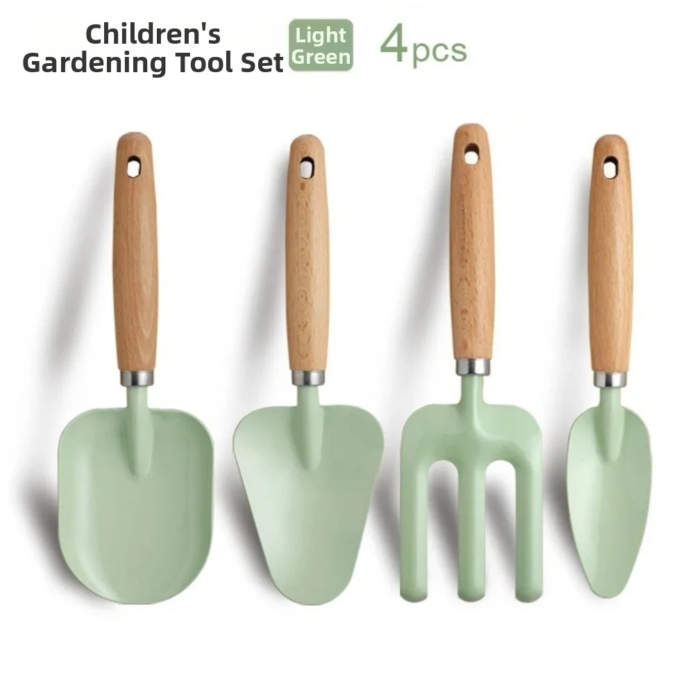 Colorful Kids Garden Tool Set Lightweight Safe Material Kids Gardening Tools Educational Children Planting Tool Kit