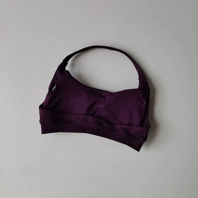 Stoßfester, nahtloser, sexy, gepolsterter Sport-BH für Damen, rückenfreies Workout-Top, Anti-Schock-Yoga-Crop-Top, Fitness-BH-Set – Detail 14