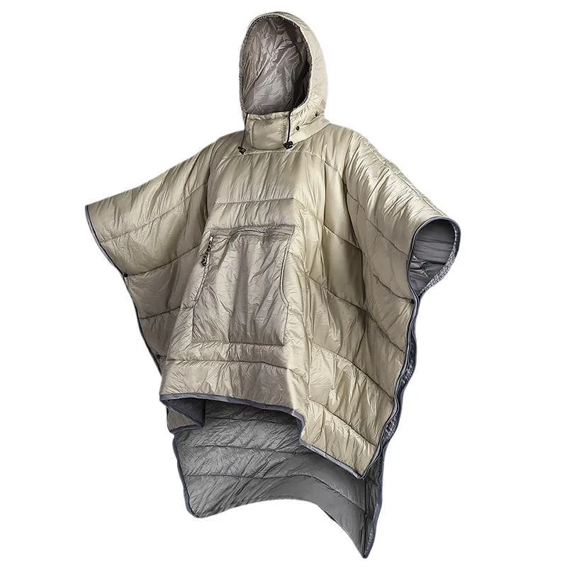 

Multifunctional Wearable Cloak Cloak Sleeping Bag Travel Mountaineering Adult Outdoor Camping Down Cotton