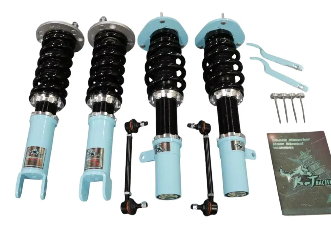 Factory Direct Supply New KT Brand Air Shock Absorbers for B5 Suspension Coilover Street/Track 1 Year Warranty 4-Piece 5