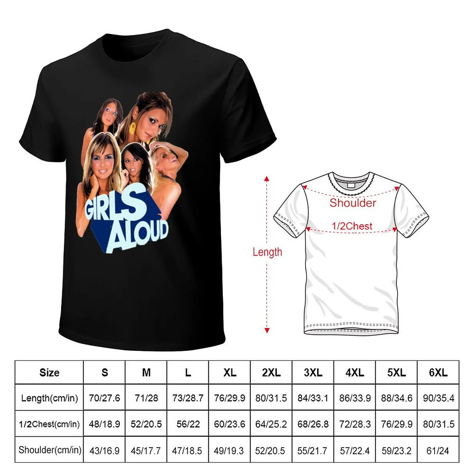 Tribute To Girls Aloud Band Singer Women Music T-Shirt Fashion Casual Short Sleeve Top
