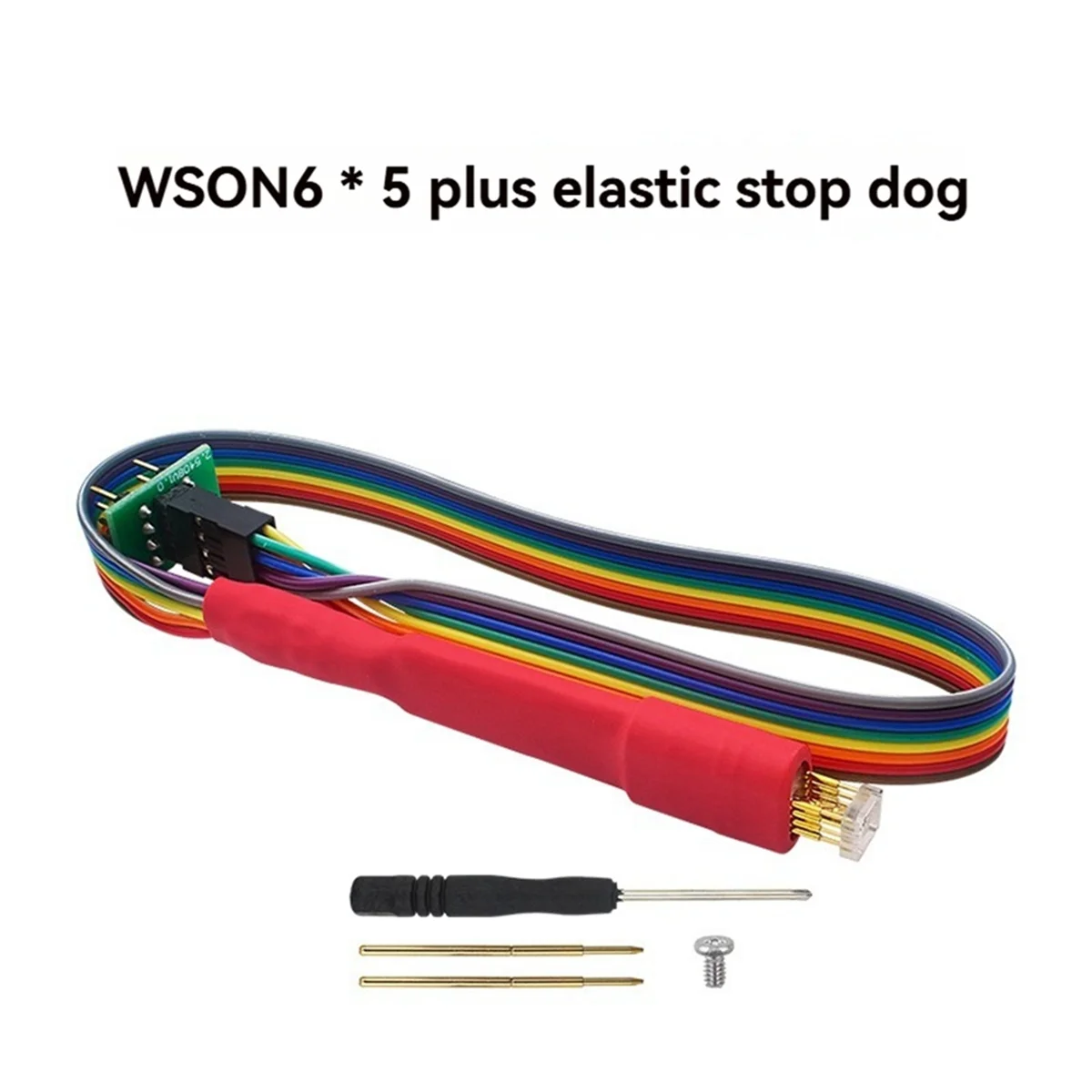 SVFE-gWSON8 チップ燃焼プローブ 読み取りおよび書き込み スプリング ピン バッフル間隔 1.27 プログラマ アダプタ テスト プローブ チップ サイズ