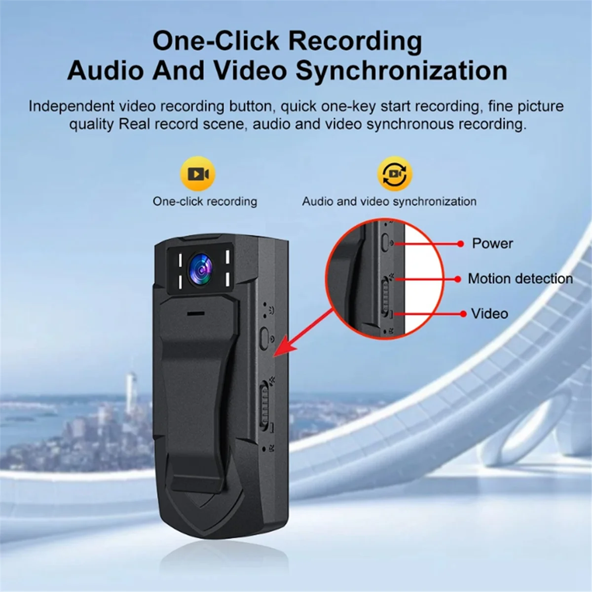 TEH-eMD33 1080P Law Enforcement Recorder Mini Camera HD Night Vision Aerial Photography Smart DV Voice Camera Mini