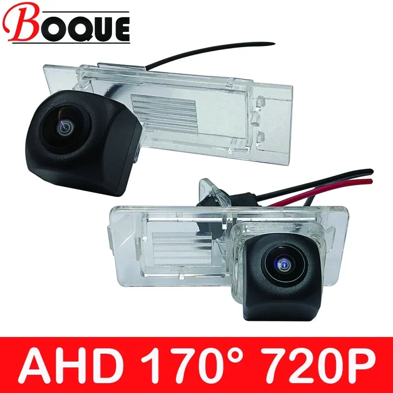 BOQUE 170 Degree 1280x720P HD AHD Car Vehicle Rear View Reverse Camera For Renault Euro Clio 3 4 Logan 2 Lutecia Megane II III