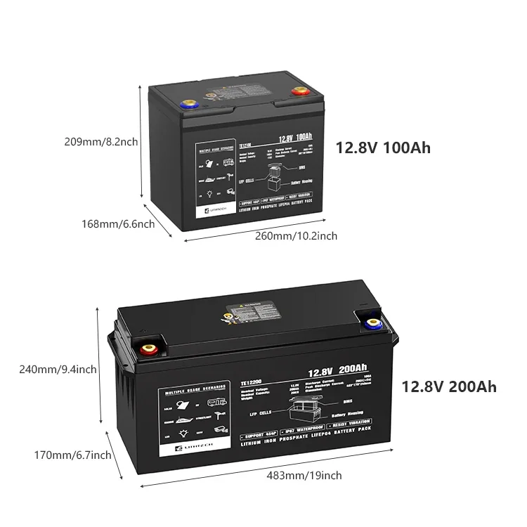 12v 24V 100ah 120ah 200ah 300ah lifepo4 Bluetooth iron phosphate battery 100 kWh with Bluetooth lithium battery pack