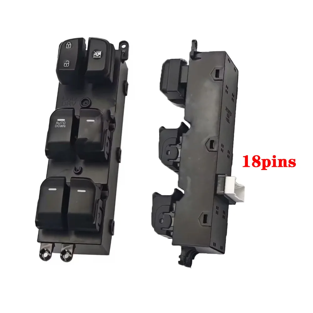 الجبهة اليسرى نافذة الطاقة الكهربائية التبديل رافع التحكم ضبط أجزاء الزر لكيا سول 2014-2019 اكسسوارات السيارات 93570-B2010CA #5