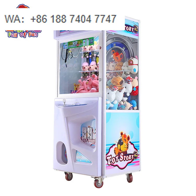 High Quality Crane Coin Operated  Pp Tiger Toy Claw Crane Machine for Sale
