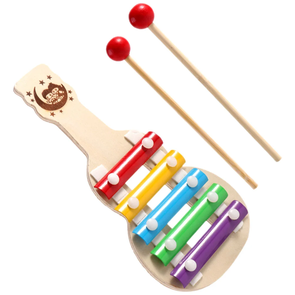 Xylophone Baby Toy Kids Musical Instruments Cognitive Percussion Mallets Wooden for Toddler