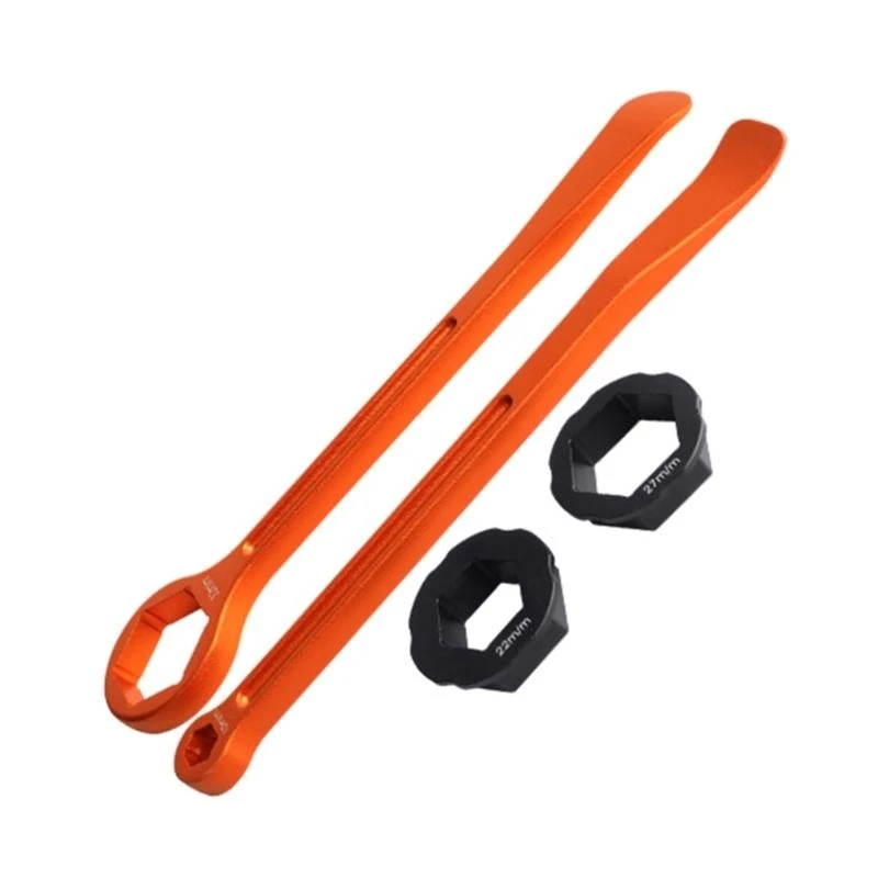 

JU64 Upgraded Motorcycle Tire Installation Tool Tyre Lever Wrench Tool For Motorbike Scooters Aluminum Tire Tool