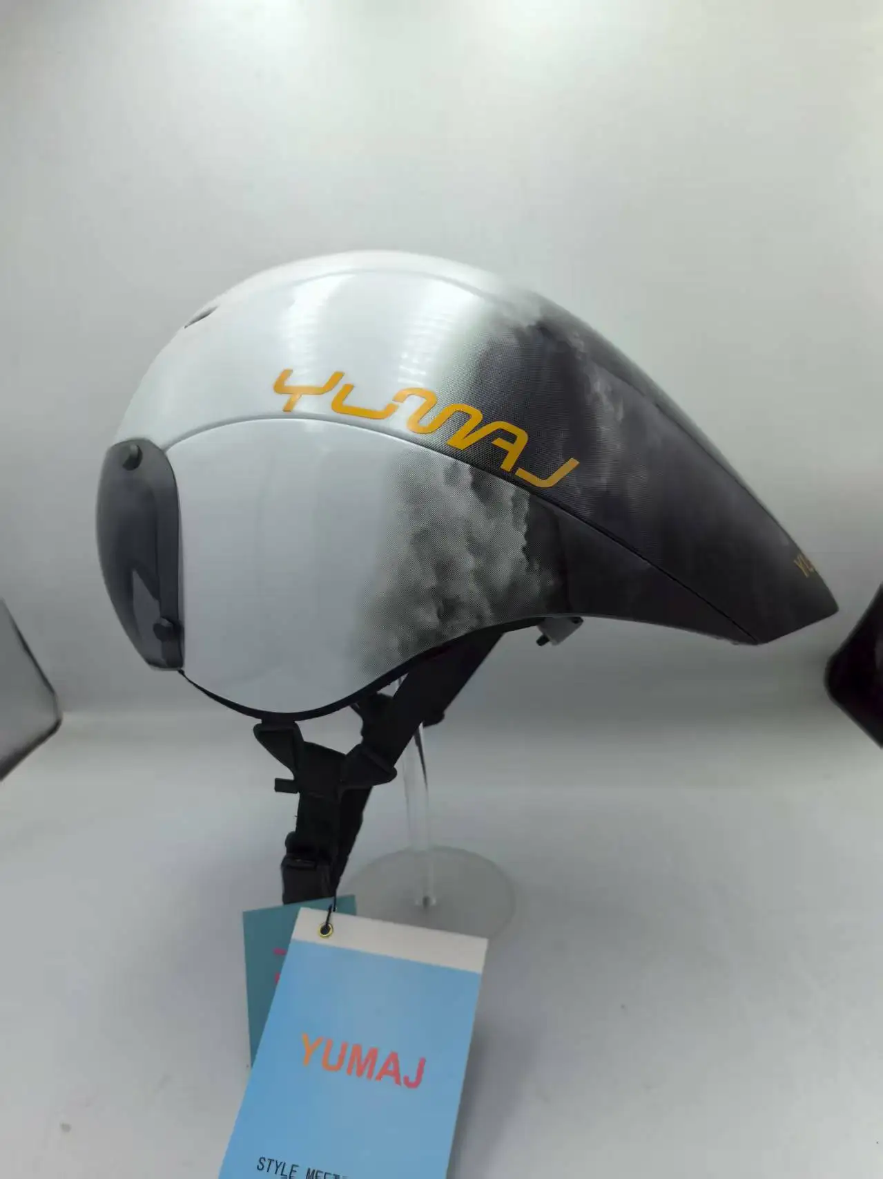 Heißer TT Triathlon-Fahrradhelm für Radfahrtraining und Wettkämpfe mit spezieller Magnetverschluss-Schnalle, spezielle Farbauswahl, Sicherheitshelm YM – Detail 5