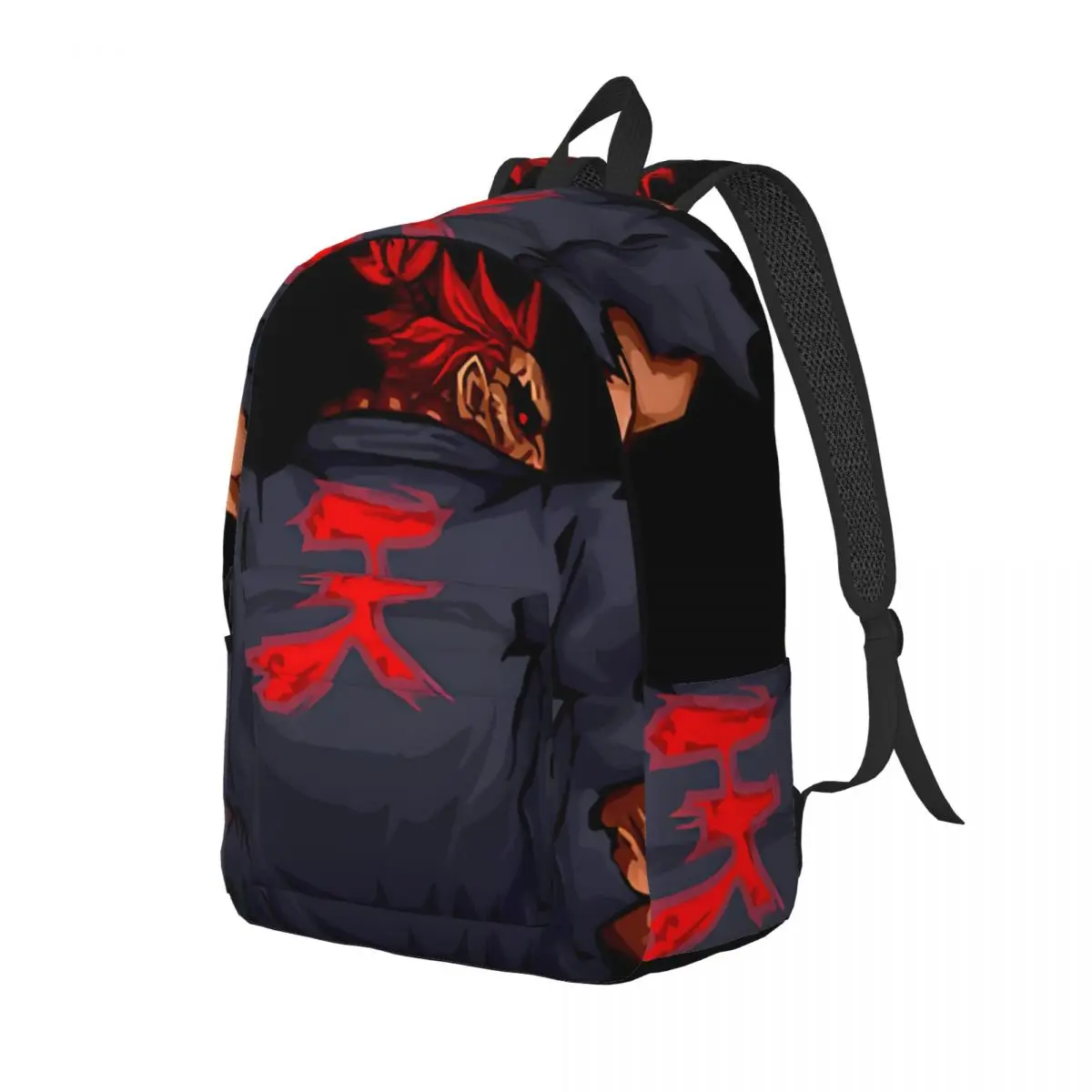 High School Cool Retro Washable Daily S-Street Fighter Storage Bag For Men Kid Daypack Back To School Gift