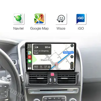 Autorádio s Androidem 16+128G pro Volvo XC60 1, rok výroby 2009 - 2013, multimediální přehrávač, GPS navigace, BT, Carplay, 2din DVD 10 nejlepší prodej Vylepšení audiosystému Volvo XC60 - №1
