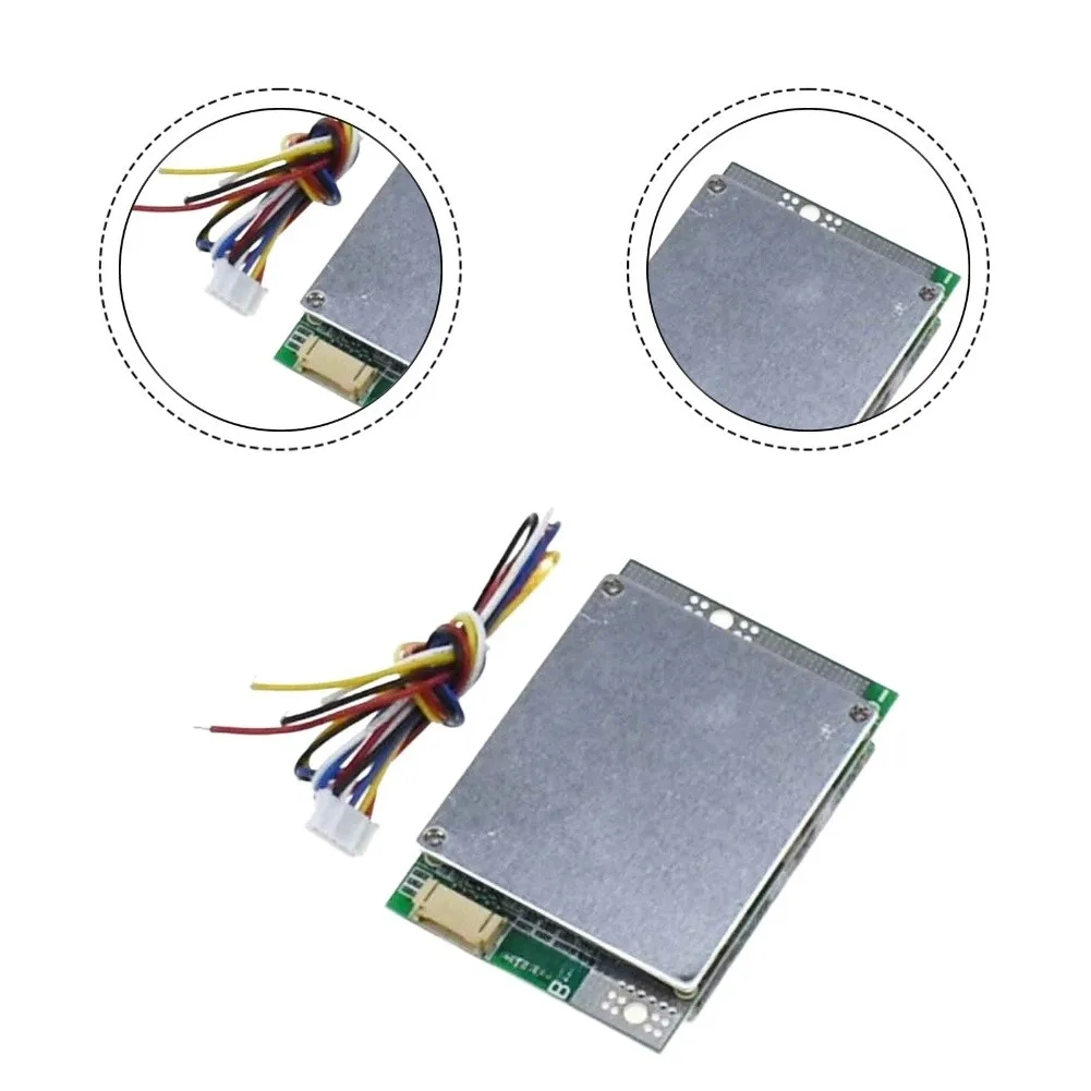 4-Series Lithium Battery Protection Board 100A for 12V Battery Banks Featuring Compact Layout and Reliable Cut-off Logic