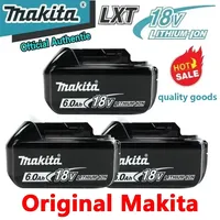 100%New original 18v Makita battery  BL1860 BL1850B BL1850 BL1840 BL1830 replaced with Makita 18650 6.0Ah power tool