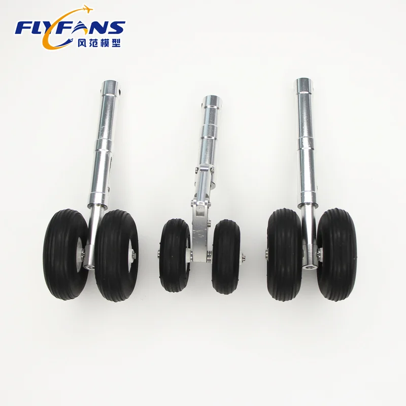 Flyfans F16 Su 27 F15 F22 avion canalisé train d'atterrissage à voilure fixe train d'atterrissage électronique rétractable absorbant les chocs