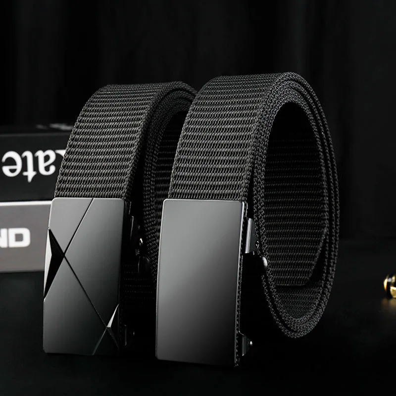 Męski pasek sportowy outdoorowy z automatyczną klamrą szybkiego zwalniania bez ząbków, wysokiej jakości pasek męski z automatyczną klamrą, paski taktyczne z automatyczną klamrą.