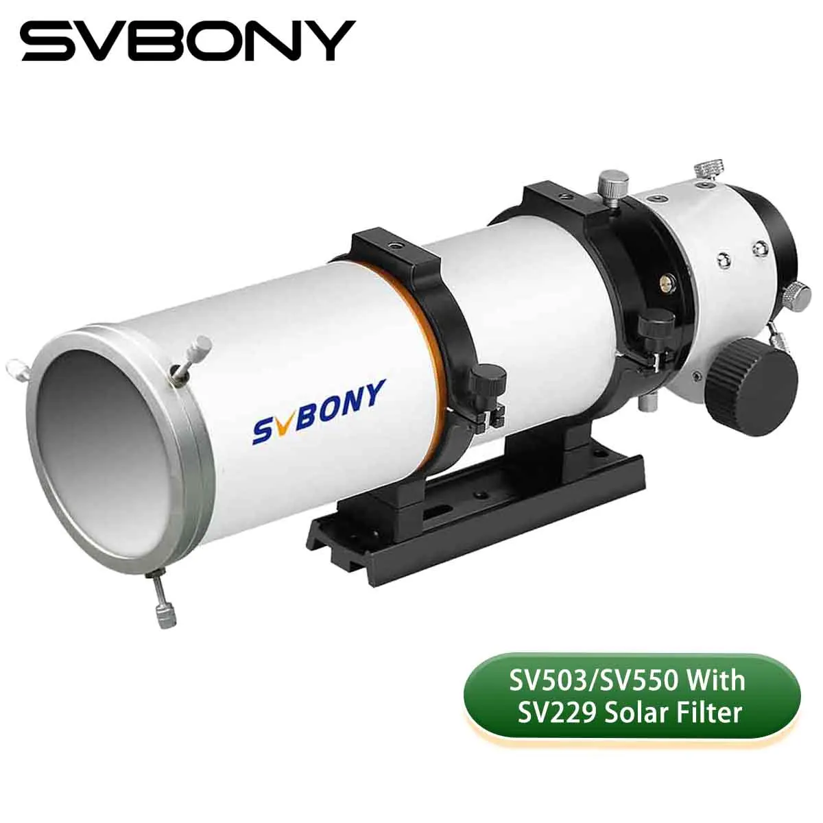 Svbony SV503/SV550 تلسكوب منكسر OTA ED للملاحظات الشمسية 70/80/102/122 مللي متر مع مرشح الطاقة الشمسية SV229 #1