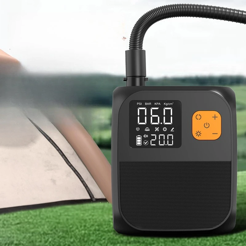 

Assault Boat Kayak SUP Paddle Board Air Pump Boat Tent Air Cushion Bed Outdoor High Pressure Wireless Electric Air Pump