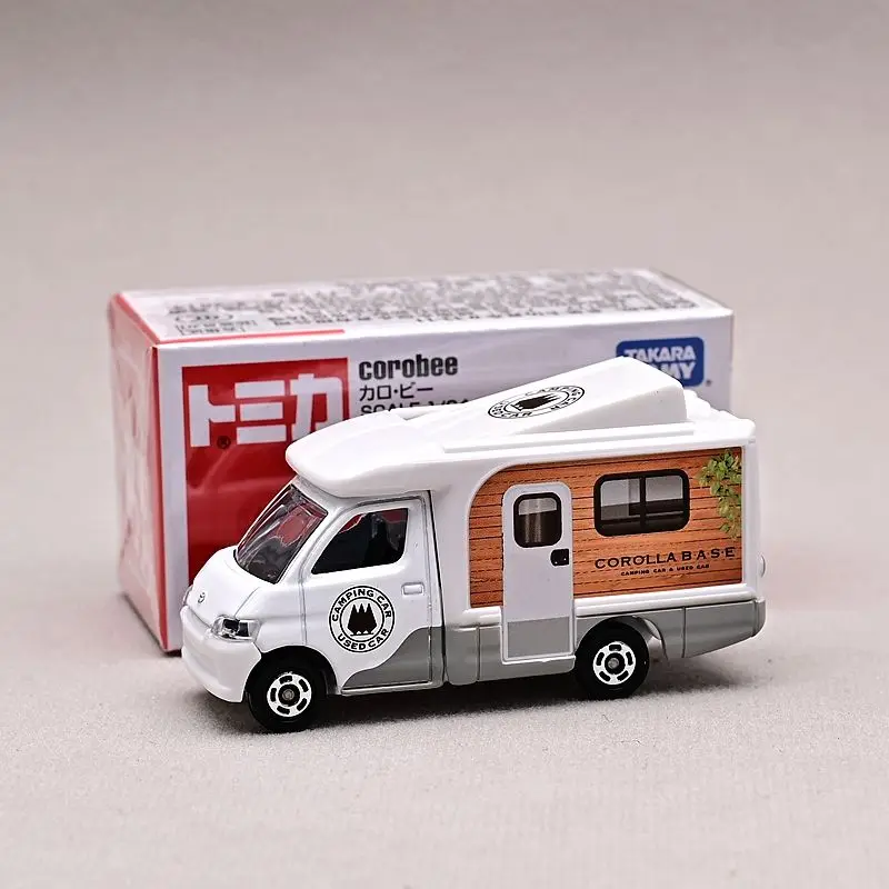 

Takara Tomy Tomica Toyota Camper Van 33 Red White Box Alloy Car Model Kids Toy